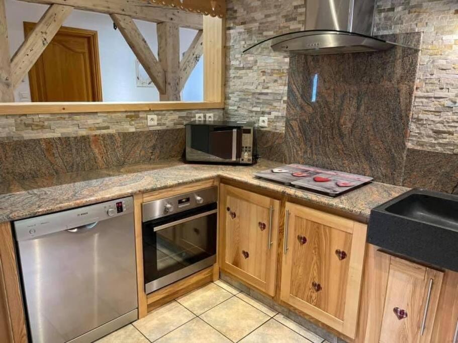 Chalet Spa Le Diamant Nathalie Mn La Rouge La Bresse Zewnętrze zdjęcie