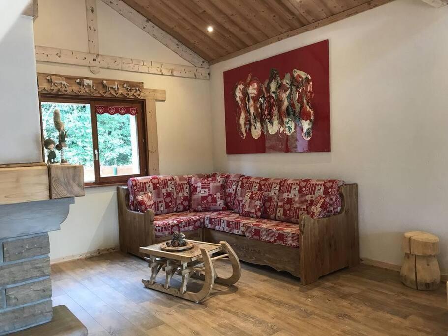 Chalet Spa Le Diamant Nathalie Mn La Rouge La Bresse Zewnętrze zdjęcie