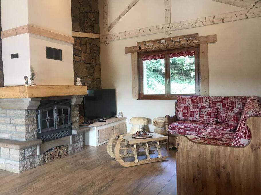 Chalet Spa Le Diamant Nathalie Mn La Rouge La Bresse Zewnętrze zdjęcie