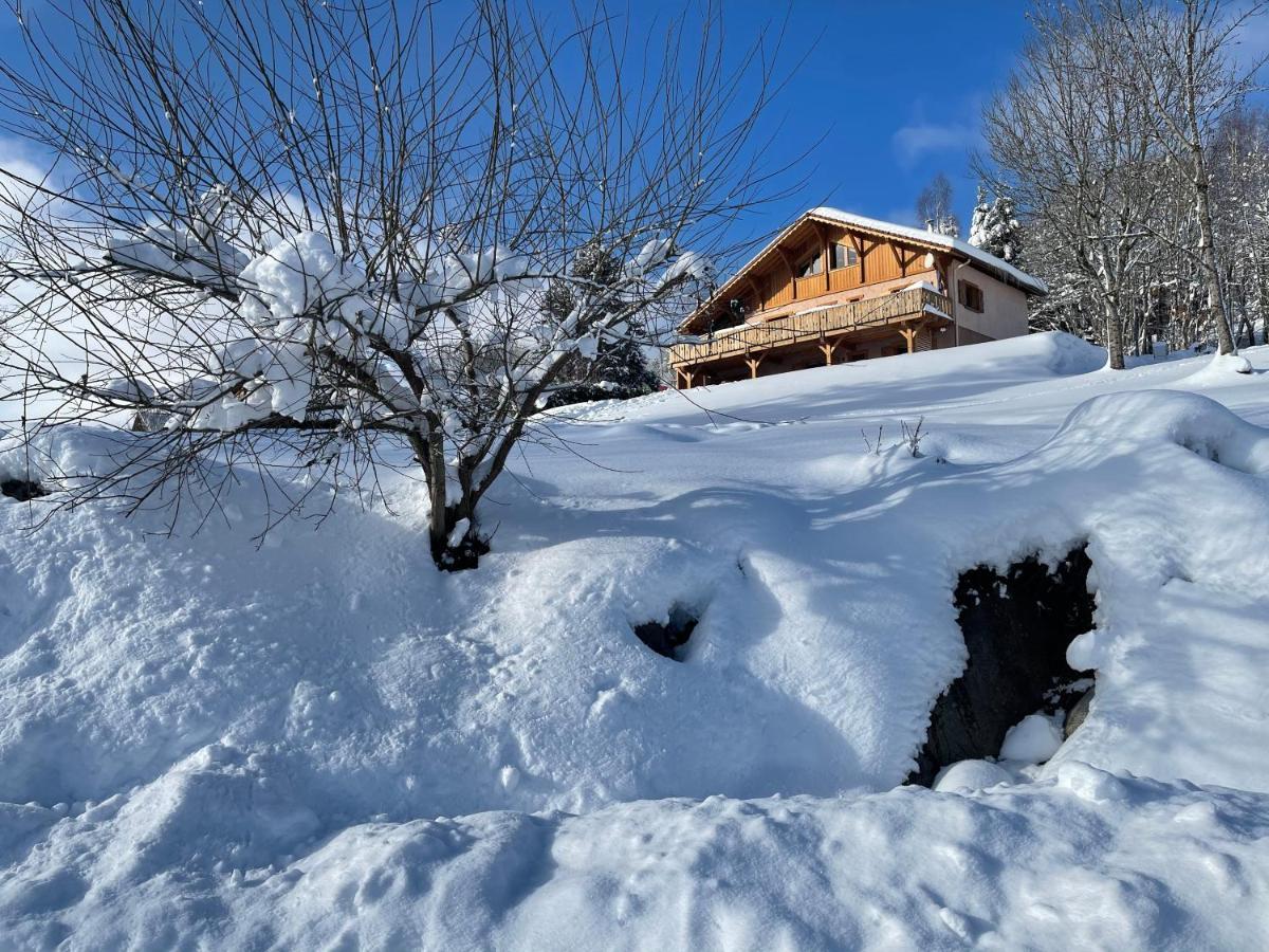 Chalet Spa Le Diamant Nathalie Mn La Rouge La Bresse Zewnętrze zdjęcie