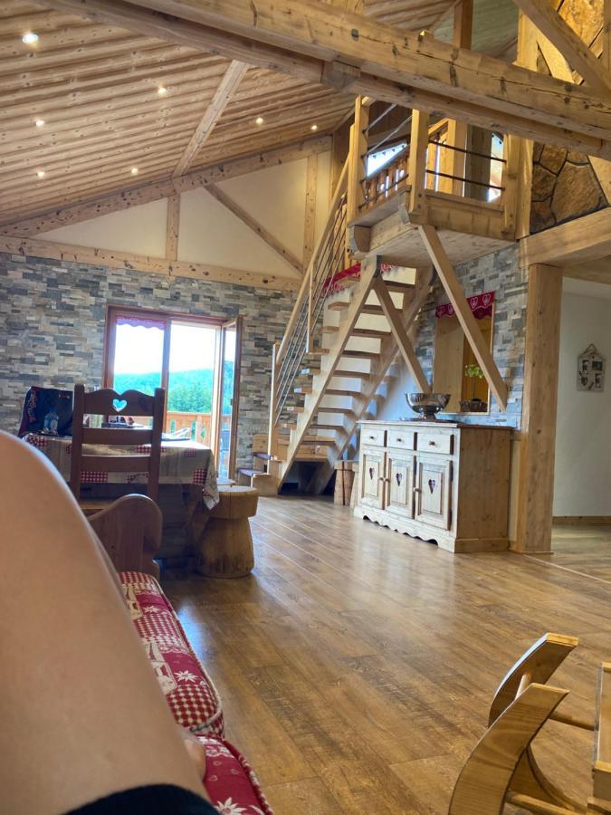 Chalet Spa Le Diamant Nathalie Mn La Rouge La Bresse Zewnętrze zdjęcie